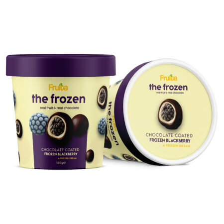Chocolate Coated Frozen Blackberry